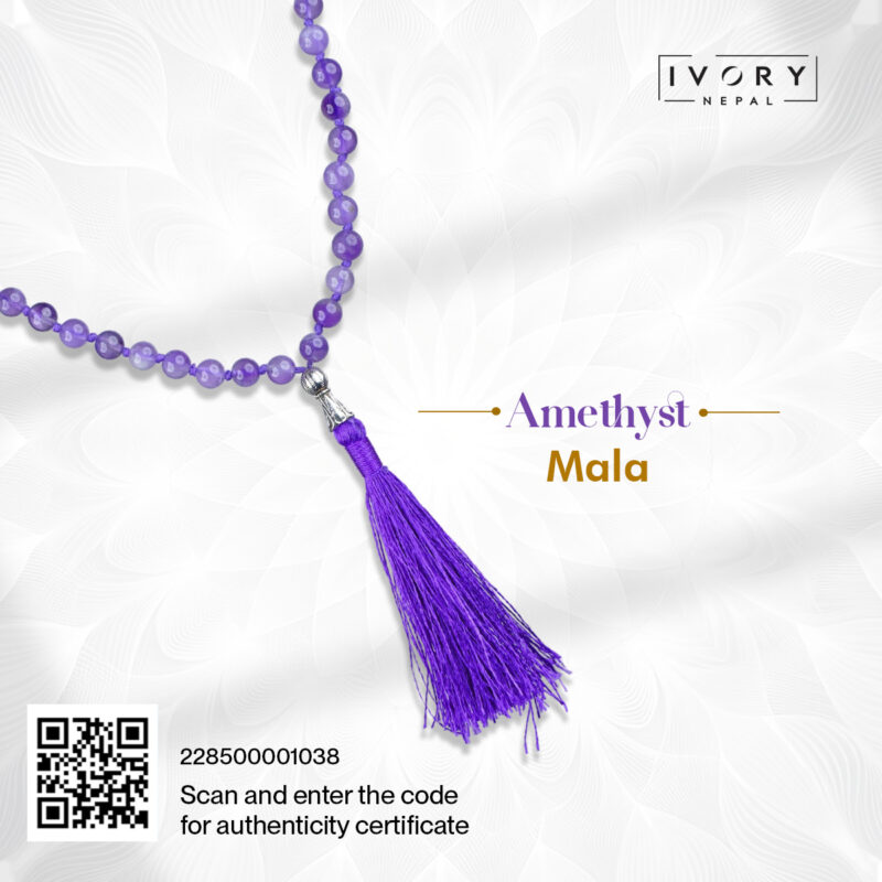 Amethyst Mala - Image 3