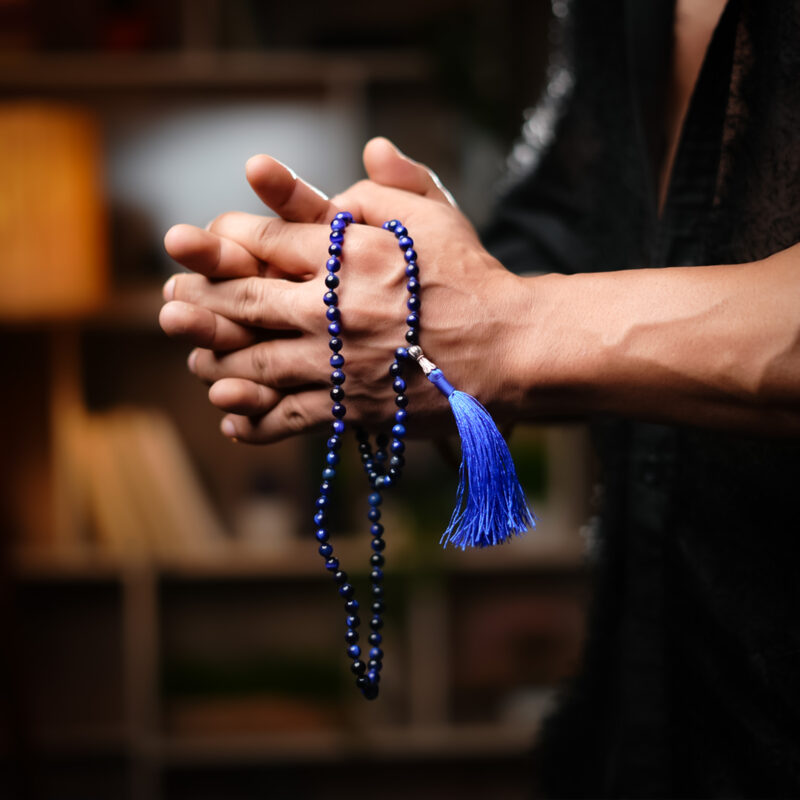 Blue Tiger Eye Mala - Image 2