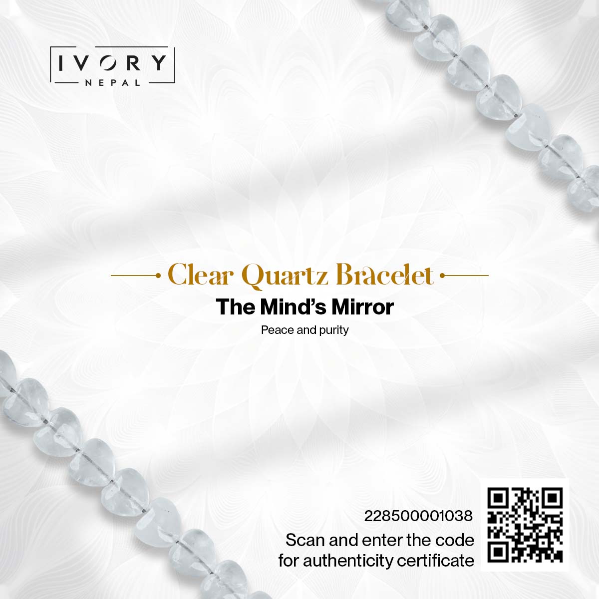 Clear Quartz Bracelet - Image 3