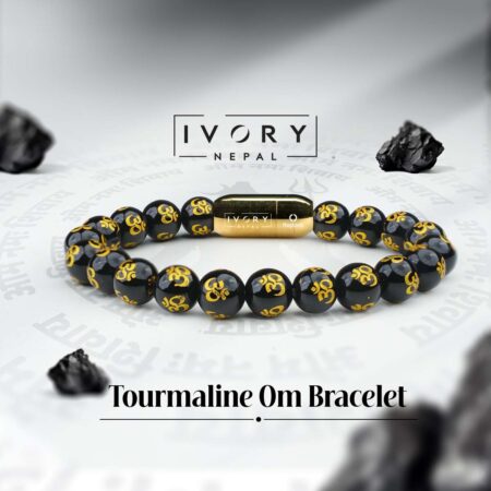 Tourmaline OM Bracelet