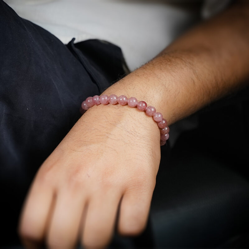 Strawberry Quartz Bracelet - Image 2