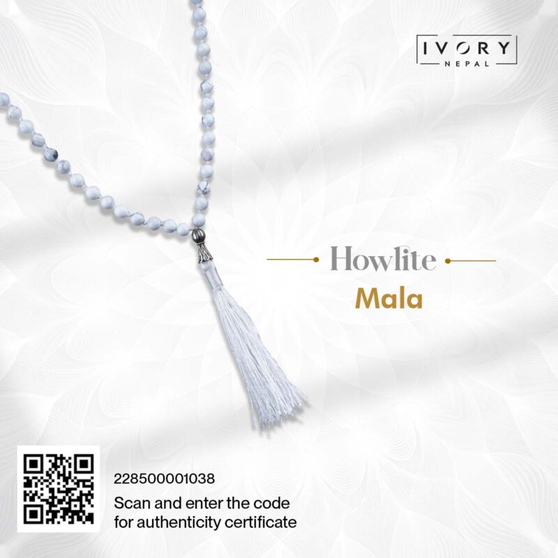Howlite Mala - Image 3