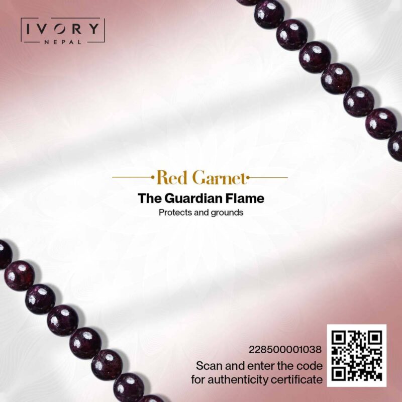Red Garnet Bracelet - Image 3