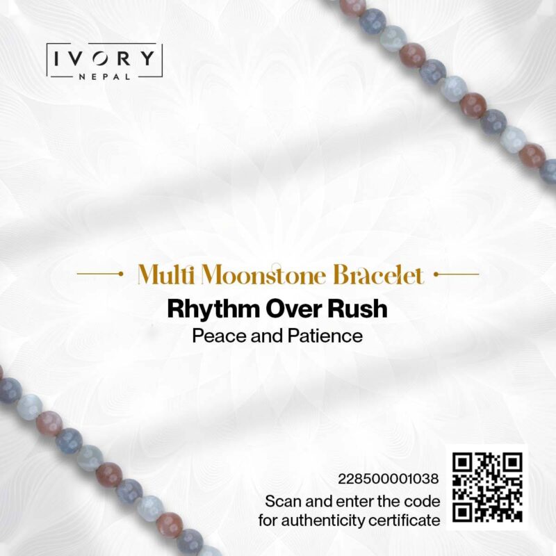Multi Moonstone Bracelet - Image 3