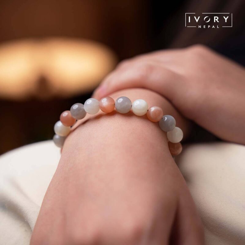 Multi Moonstone Bracelet - Image 2