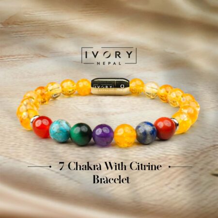 7 Chakra Citrine Bracelet