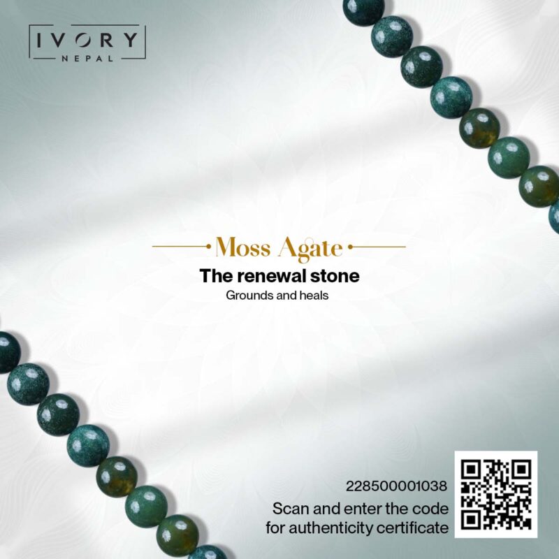 Moss Agate Bracelet - Image 3