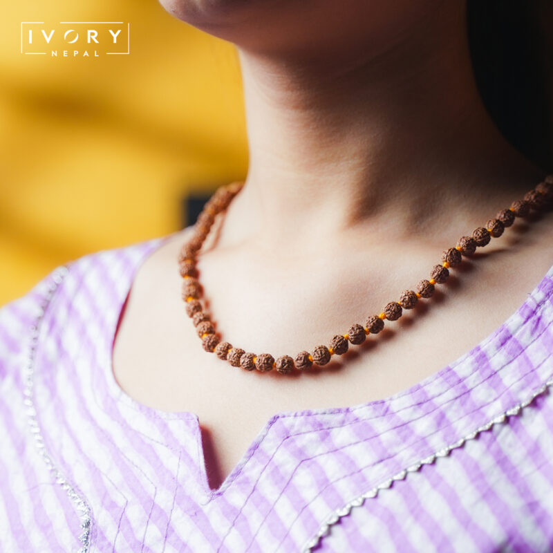 7mm Rudraksha Mala - Image 2