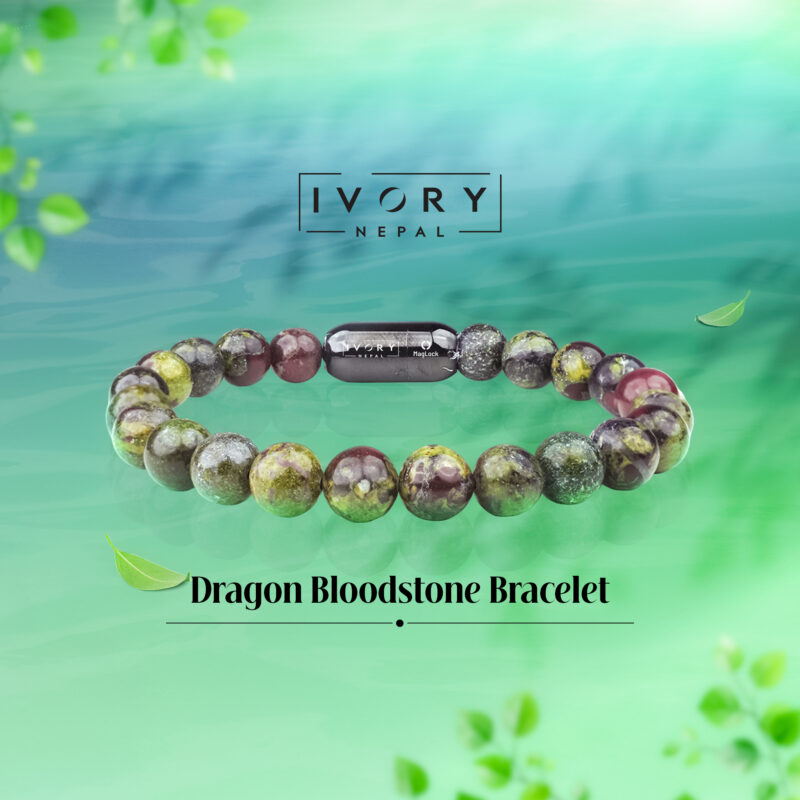 Dragon Bloodstone Bracelet