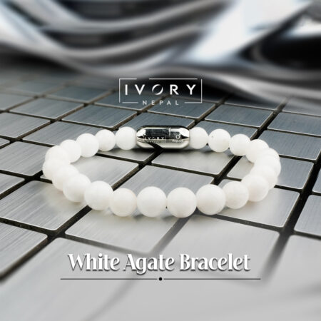 White Agate Bracelet