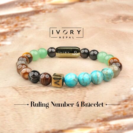 Ruling Number 4 Bracelet