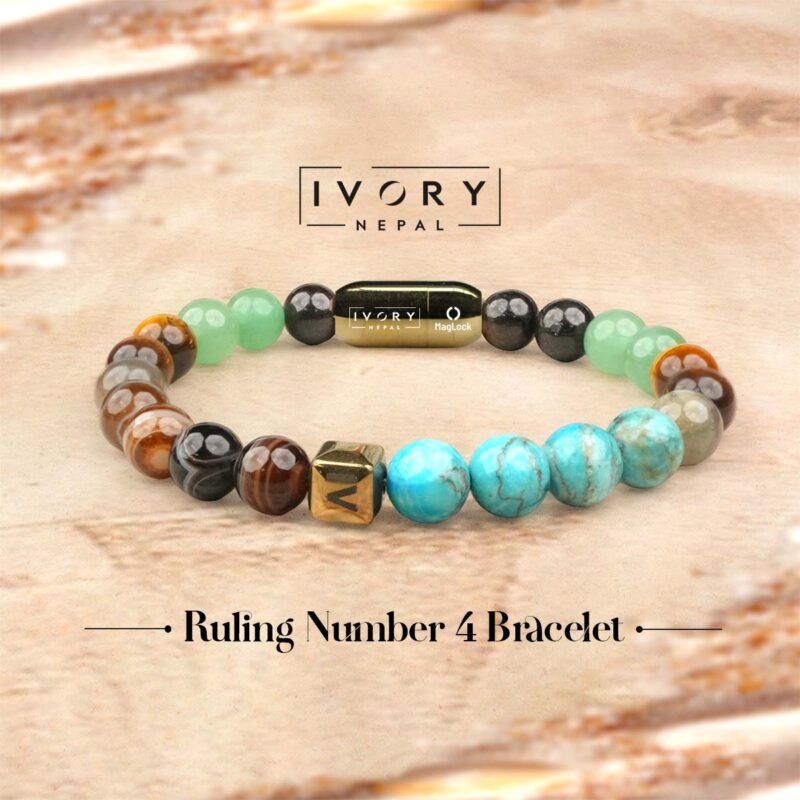 Ruling Number 4 Bracelet