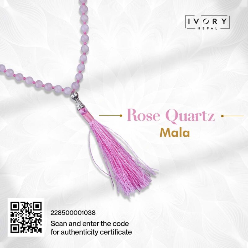 Rose Quartz Mala - Image 3