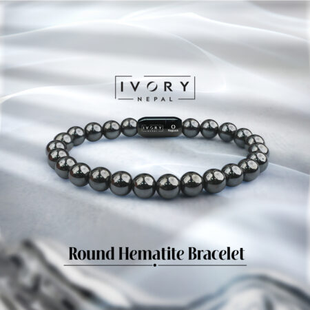 Round Hematite Bracelet