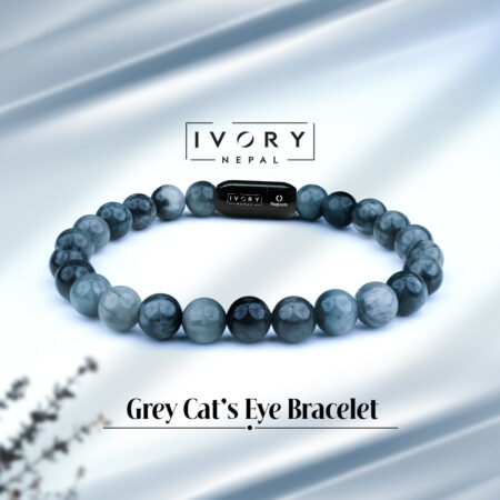 Grey Cat's Eye Bracelet