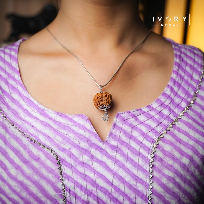 5 Mukhi Rudraksha Pendant - Image 2