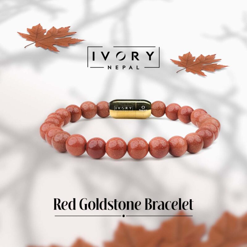 Red Goldstone Bracelet