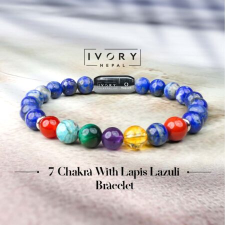 7 Chakra Lapis Lazuli Bracelet