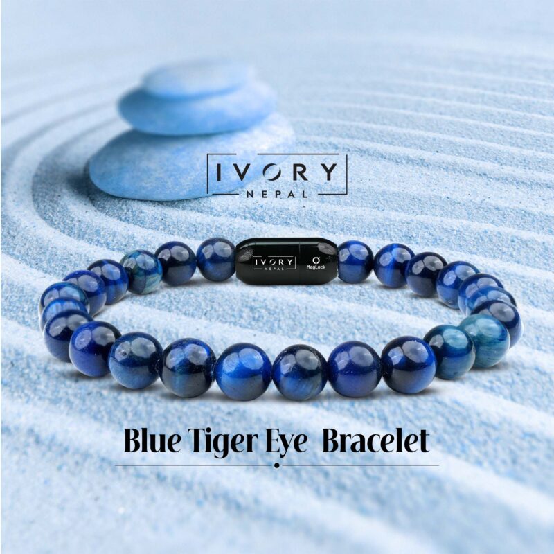 Blue Tiger Eye Bracelet