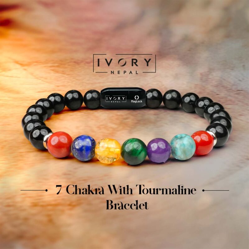 7 Chakra Tourmaline Bracelet