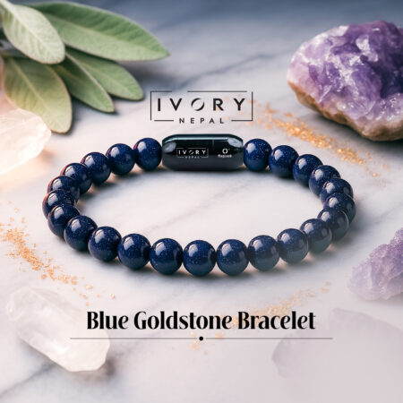Blue Goldstone Bracelet