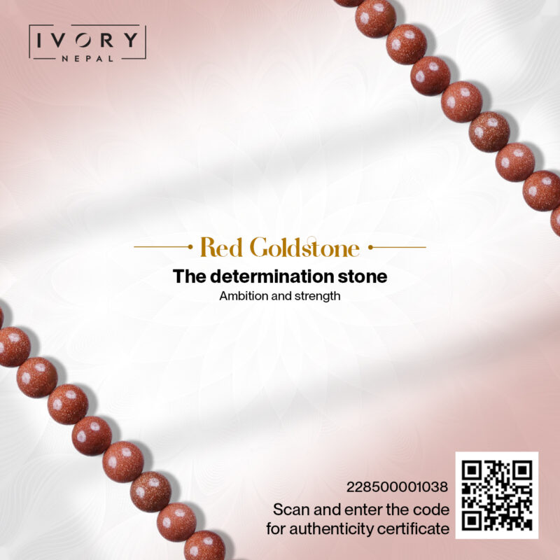 Red Goldstone Bracelet - Image 3
