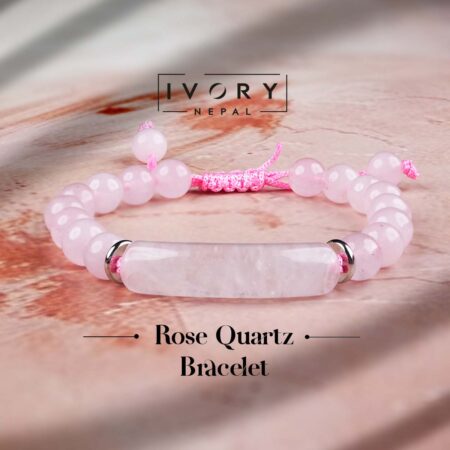 Rose Quartz Thread Bracelet