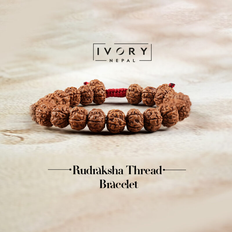 Rudraksha Thread Bracelet
