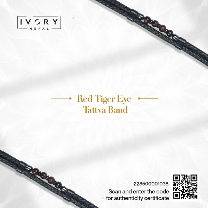 Red Tiger Eye Tattva Band - Image 3