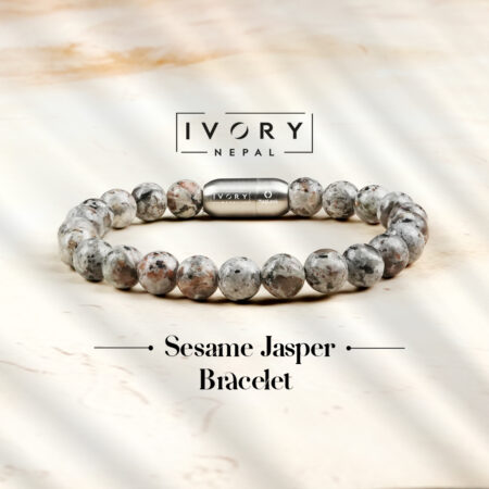 Sesame Jasper Stone Bracelet