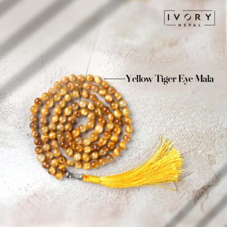 Yellow Tiger Eye Mala