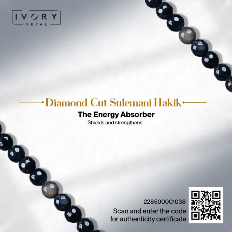 Diamond Cut Sulemani Hakik Bracelet - Image 3