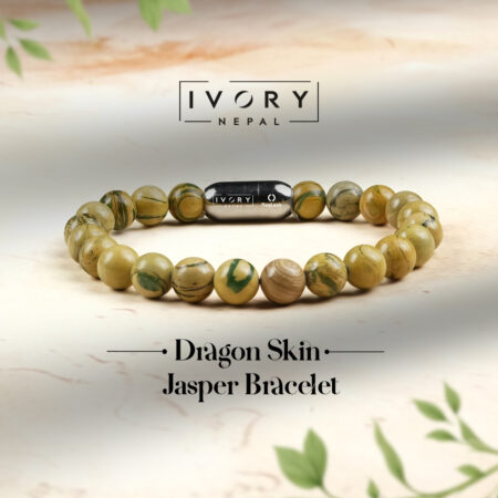 Dragon Skin Jasper Stone Bracelet