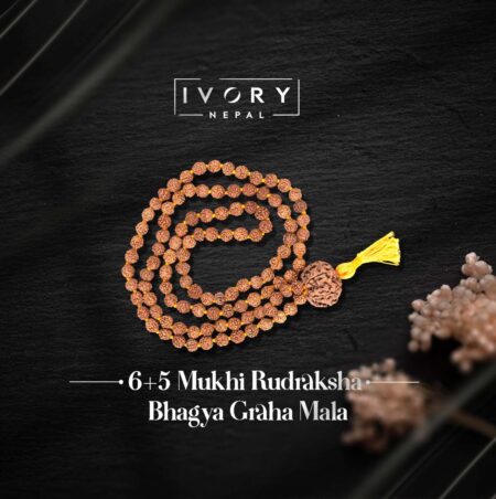 6 + 5 Mukhi Rudraksha Bhagya Graha Mala